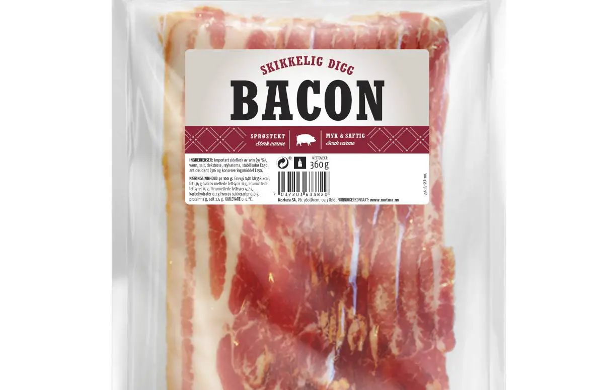 Nortura rappelle du bacon après avoir trouvé de la salmonelle: jetez-le ou retournez-le au magasin pour un remboursement - 3