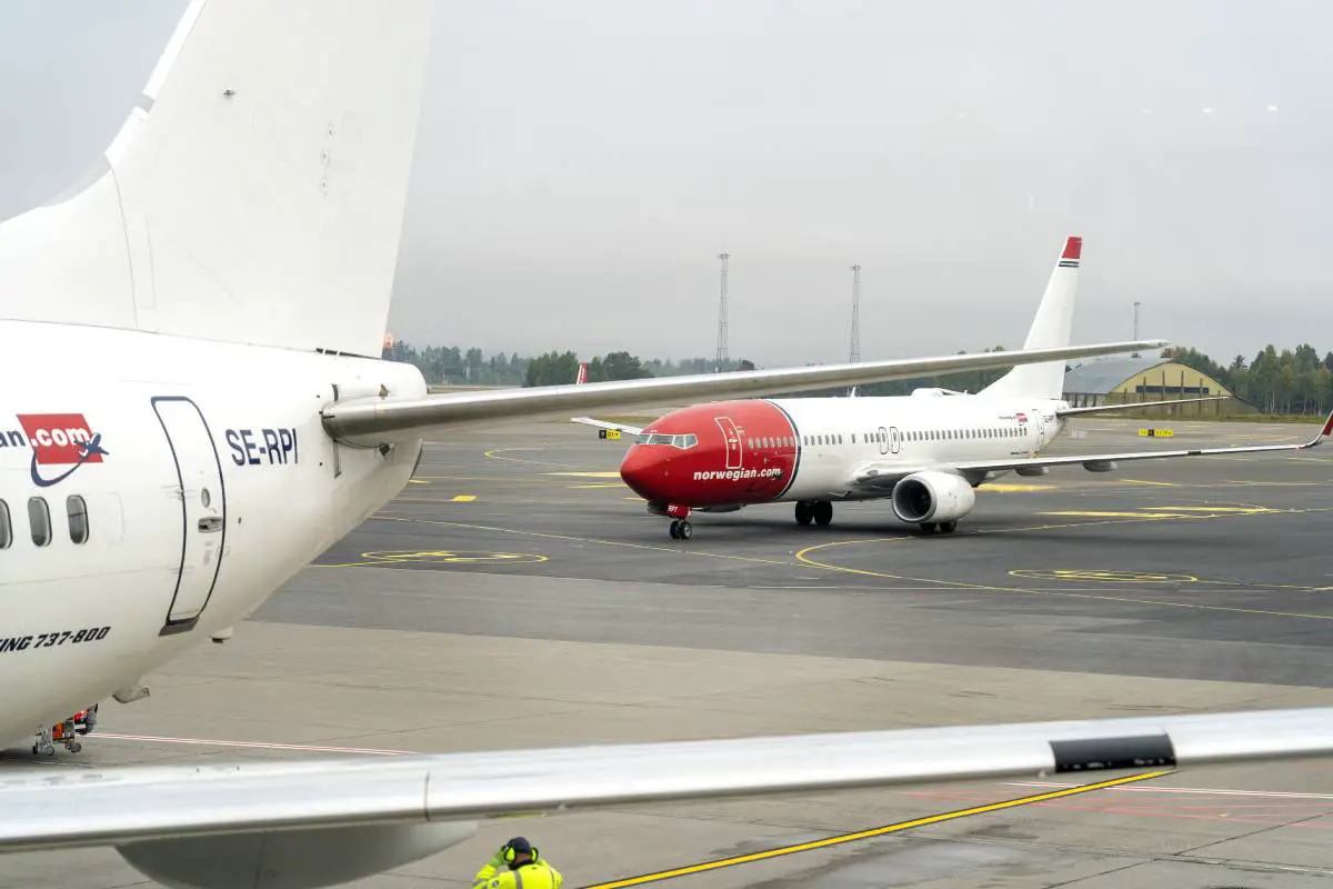 Les aéroports norvégiens ont enregistré 74% de passagers aériens en moins au premier trimestre 2021 par rapport à l'année dernière - 3