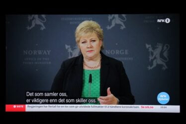 Nous avons regardé plus de télévision en direct alors que la Norvège fermait - 16