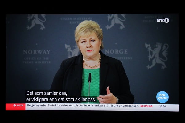 Nous avons regardé plus de télévision en direct alors que la Norvège fermait - 3