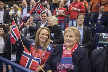 Solberg et Grande dans les tribunes pour la finale de la Coupe du monde de handball en Norvège - 10