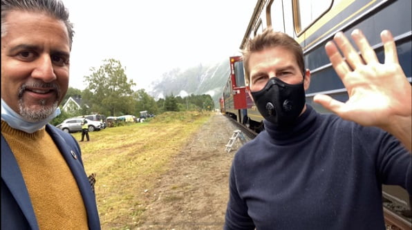 Tom Cruise et Abid Raja ensemble dans une vidéo de voeux - Love Norway 8 Tom Cruise et Abid Raja ensemble dans une vidéo de voeux - Love Norway - 7