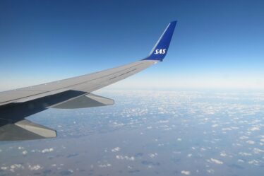 Moins de vols avec SAS en février - 16