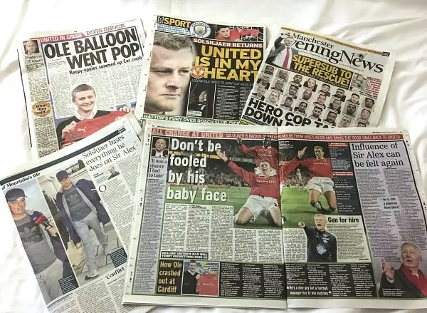 Des milliers d'articles dans le monde: le favori des médias Solskjær devant Klopp, Guardiola et Solberg 4 Des milliers d'articles dans le monde: le favori des médias Solskjær devant Klopp, Guardiola et Solberg - 3