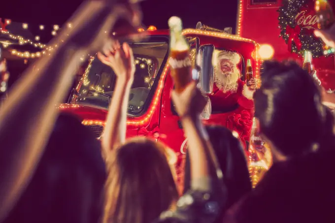 Coca-Cola - La remorque de Noël s'arrête ici - peut-être qu'elle vous rendra visite? 4 Coca-Cola - La remorque de Noël s'arrête ici - peut-être qu'elle vous rendra visite? - 3