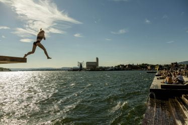 Le temps chaud actuel en Norvège s'en va - 18