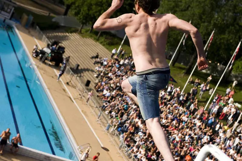 OSLO - Championnats du monde de plongeon mort le samedi 19 août 4 OSLO - Championnats du monde de plongeon mort le samedi 19 août - 3