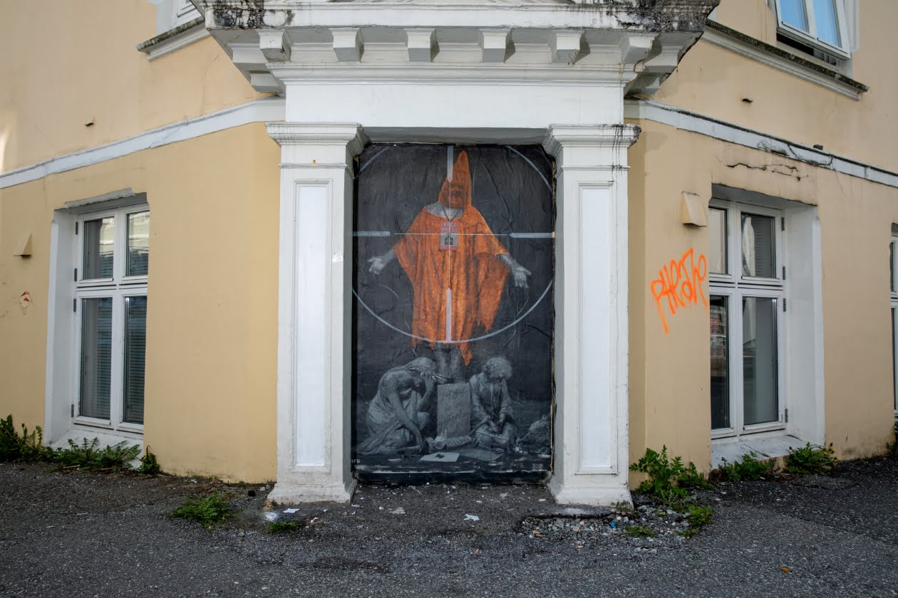 Le street art d'Assange a été supprimé - Norway Today 4 Le street art d'Assange a été supprimé - Norway Today - 3