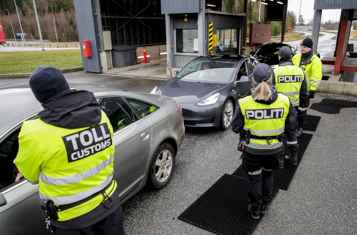 À partir de vendredi, la police norvégienne sera autorisée à expulser les étrangers qui refusent de se tester à la frontière 4 À partir de vendredi, la police norvégienne sera autorisée à expulser les étrangers qui refusent de se tester à la frontière - 3