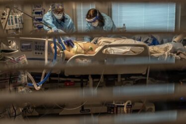 Pour la première fois depuis janvier, plus de 100 patients corona sont actuellement admis dans les hôpitaux norvégiens - 20