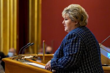 Solberg: les Norvégiens doivent être prêts à vivre avec des restrictions corona jusqu'à l'été, peut-être même plus longtemps - 16