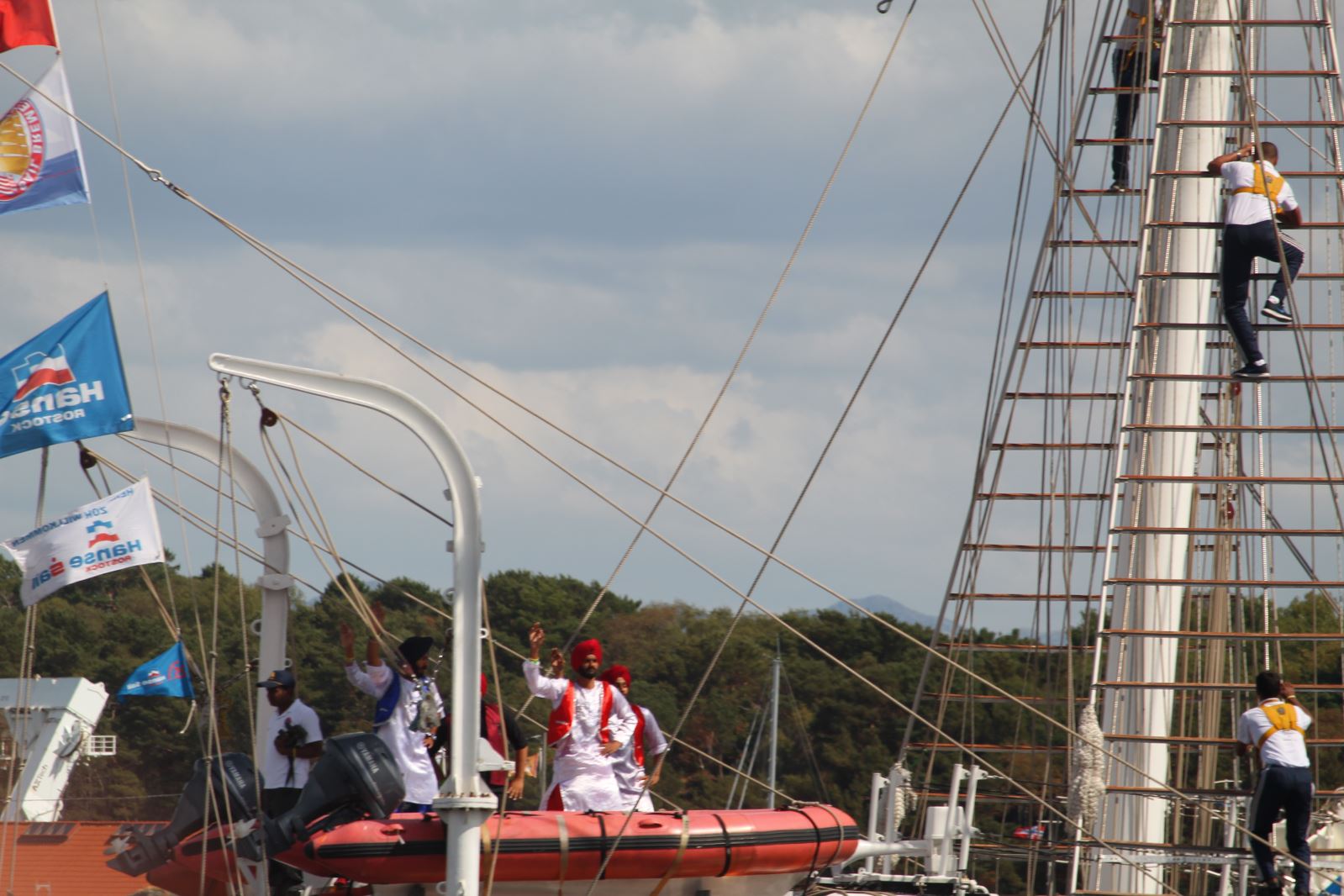 Courses de grands voiliers 2018, départ 538 Courses de grands voiliers 2018, départ - 537