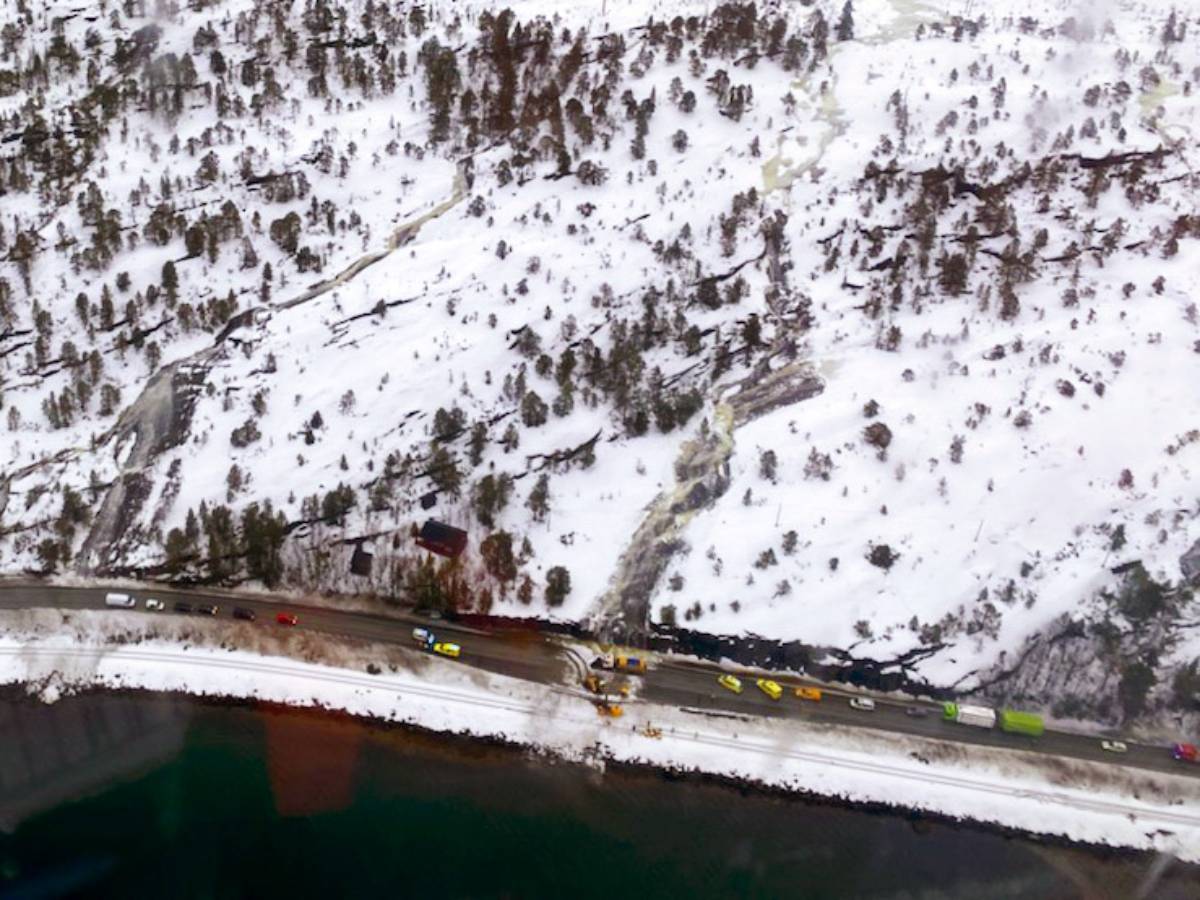 Un homme touché par un glissement de terrain à Fauske décède des suites de ses blessures 4 Un homme touché par un glissement de terrain à Fauske décède des suites de ses blessures - 3