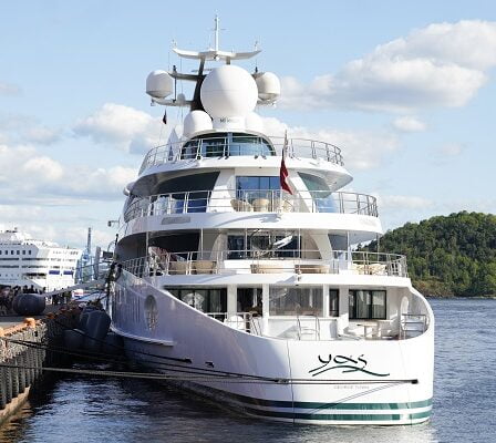 L'un des plus grands yachts du monde se trouve à Oslo 5 L'un des plus grands yachts du monde se trouve à Oslo - 4