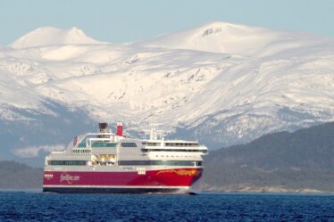 Homme à la mer du MS «Stavangerfjord» - présumé mort - 18