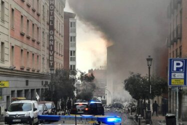 Une grosse explosion secoue le centre de Madrid - 22