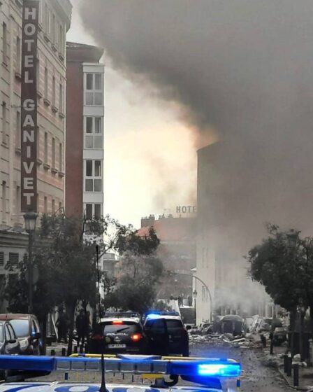 Une grosse explosion secoue le centre de Madrid - 18