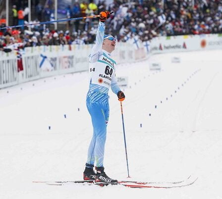 Niskanen avec un match à élimination directe contre le gagnant d'argent Sundby - 46
