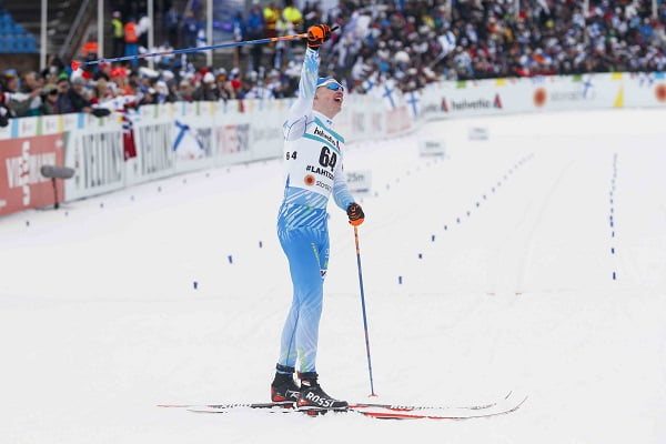 Niskanen avec un match à élimination directe contre le gagnant d'argent Sundby 4 Niskanen avec un match à élimination directe contre le gagnant d'argent Sundby - 3