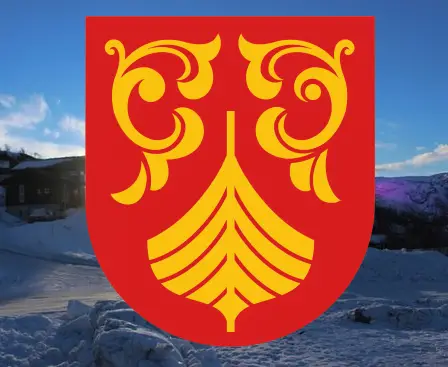 Nouveau bouclier héraldique du comté de Norvège 2 Nouveau bouclier héraldique du comté de Norvège - 1