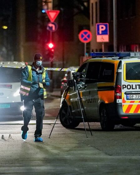 PHOTOS: la police enquête sur une fusillade à Tøyen à Oslo - 30