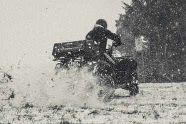 Le quad tombe à travers la glace à Kragerø - 6