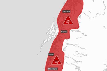 Avertissement de danger rouge émis: la Norvège du Nord se prépare aux conditions météorologiques extrêmes, aux tempêtes et au froid - 20
