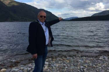 Veut attraper le serpent dans le lac Seljord en flagrant délit - 16
