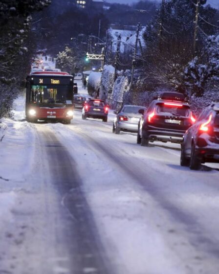 Plusieurs accidents signalés dans la région de Follo en raison de routes glissantes: "Conduisez prudemment" - 10