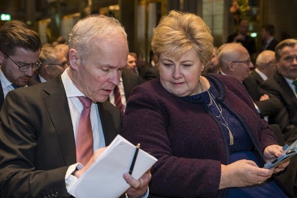 Solberg et Sanner évaluent les mesures de crise financière 4 Solberg et Sanner évaluent les mesures de crise financière - 3