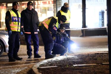 Nombre record de meurtres enregistrés en Suède l'année dernière - 18
