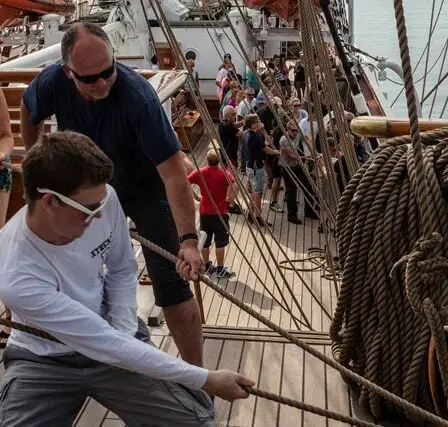 THE STATSRAAD LEHMKUHL - Courses de grands voiliers 2017 680 THE STATSRAAD LEHMKUHL - Courses de grands voiliers 2017 - 679