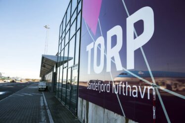 L'aéroport de Torp a enregistré une baisse de 76% du trafic passagers en septembre - 20