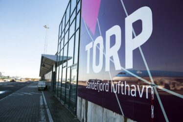 L'aéroport de Torp a enregistré une baisse de 76% du trafic passagers en septembre - 18