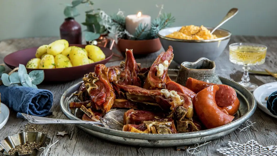 Près de la moitié de la viande commandée pour la table de Noël végétarienne d'Oslo 4 Près de la moitié de la viande commandée pour la table de Noël végétarienne d'Oslo - 3