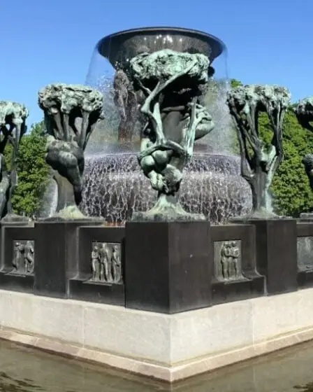 L'eau doit être coupée dans la fontaine du parc Vigeland 8 L'eau doit être coupée dans la fontaine du parc Vigeland - 7