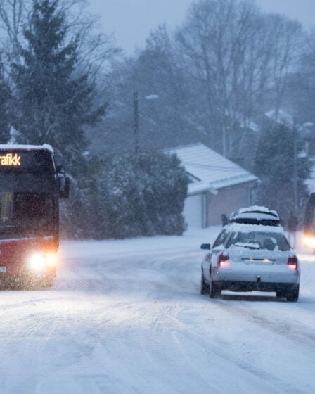 Chaos de neige dans l'est de la Norvège - routes glissantes 15 Chaos de neige dans l'est de la Norvège - routes glissantes - 14