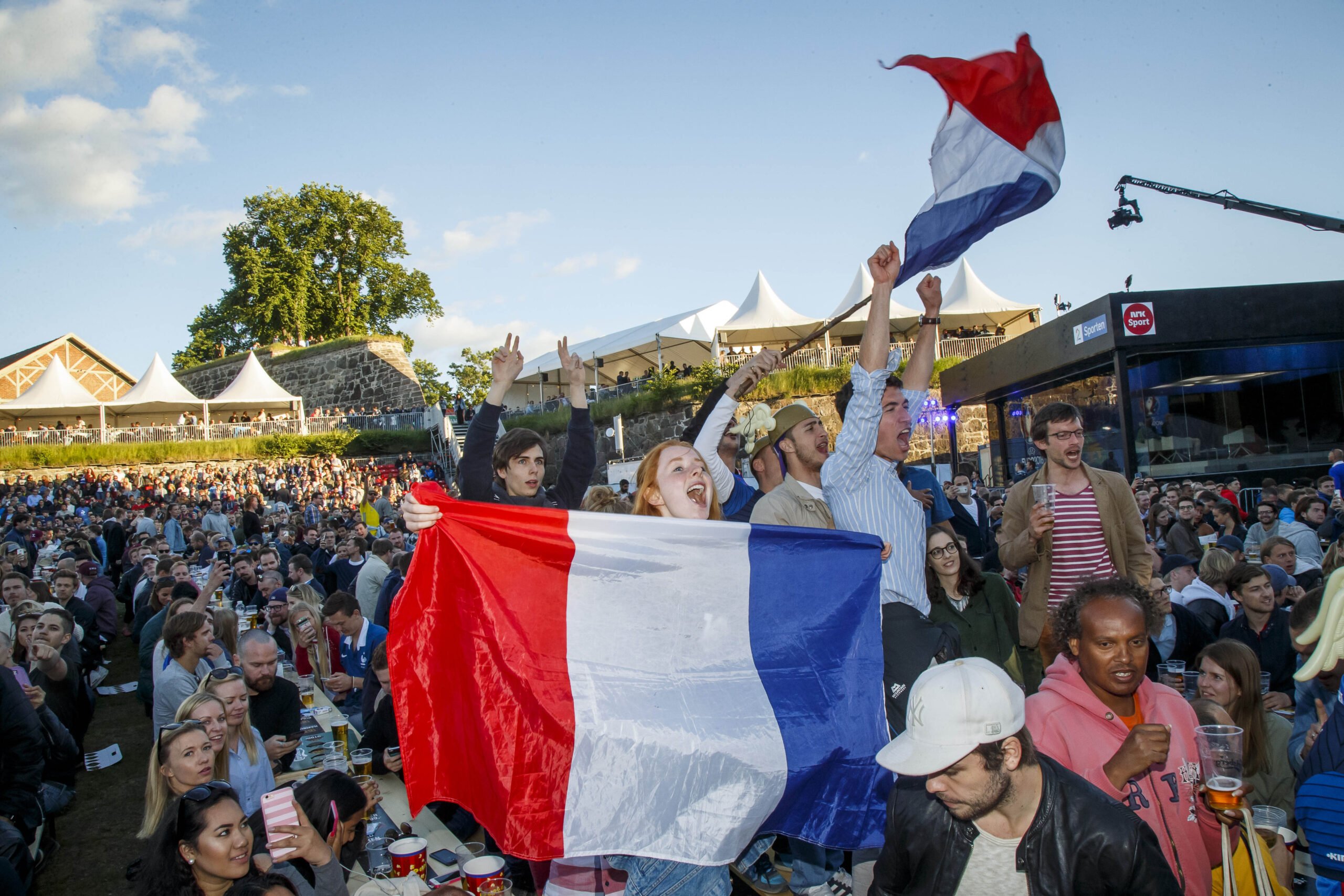 Des milliers de personnes ont participé à l'ouverture du championnat d'Europe sur Kontraskjæret 4 Des milliers de personnes ont participé à l'ouverture du championnat d'Europe sur Kontraskjæret - 3