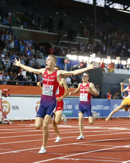 Filip Ingebrigtsen a remporté la médaille d'or au 1500 m au Championnat d'Europe 11 Filip Ingebrigtsen a remporté la médaille d'or au 1500 m au Championnat d'Europe - 10