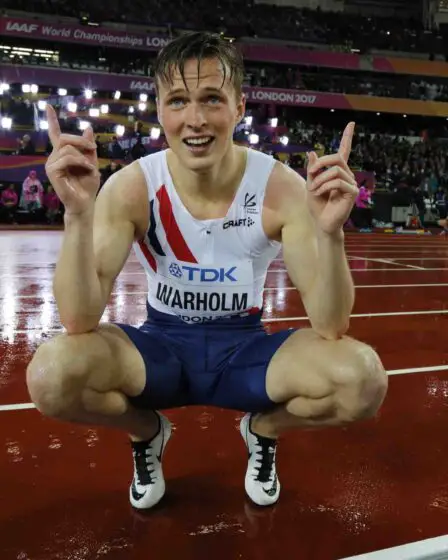 Warholm avec l'or historique du Championnat du monde 24 Warholm avec l'or historique du Championnat du monde - 23