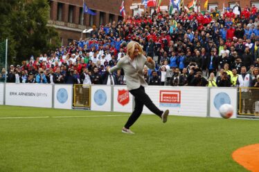 La princesse héritière Mette-Marit a lancé la Coupe du monde de football de rue - 20