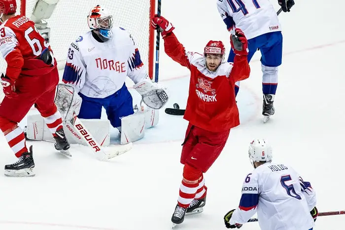 Les espoirs de la Norvège pour le quart de finale de la Coupe du monde ont disparu avec une défaite contre le Danemark 4 Les espoirs de la Norvège pour le quart de finale de la Coupe du monde ont disparu avec une défaite contre le Danemark - 3