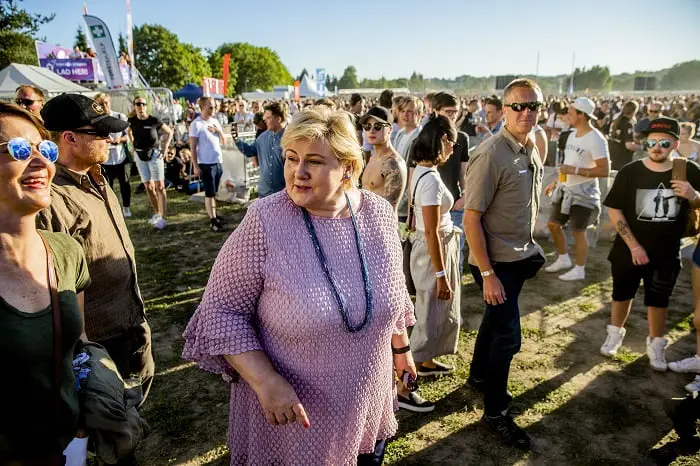 Un Voldsløkka complètement rempli accueillit Eminem 4 Un Voldsløkka complètement rempli accueillit Eminem - 3