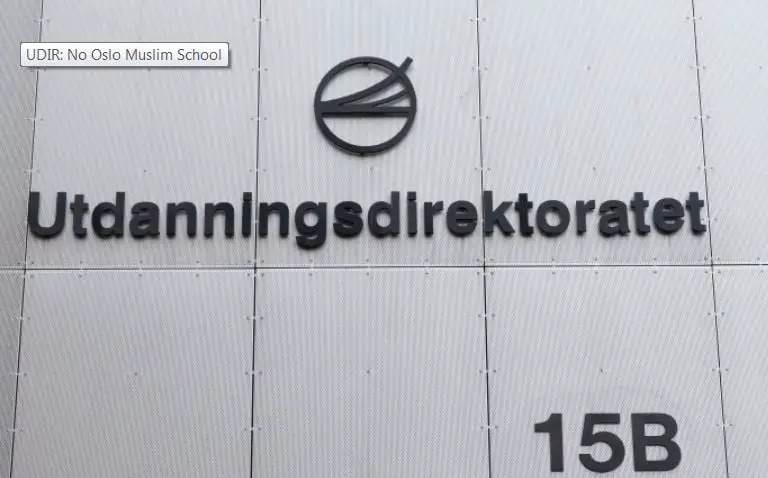 UDIR: Aucune école musulmane d'Oslo 4 UDIR: Aucune école musulmane d'Oslo - 3