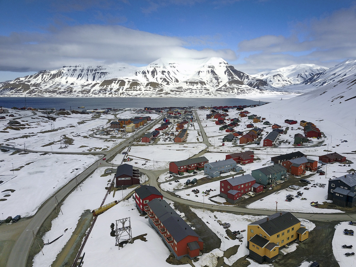 Fjord de Longyearbyen