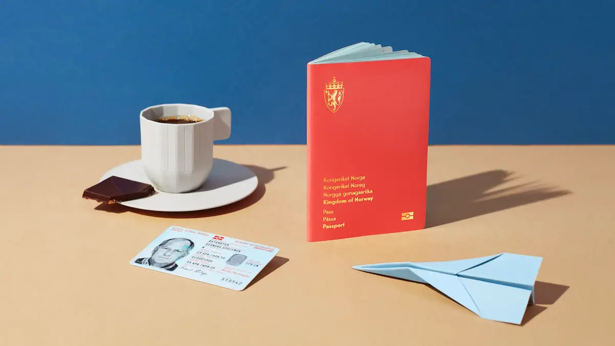 Passport ID documents café