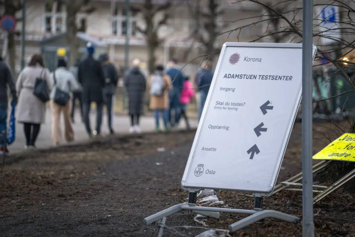 Mise à jour: 110 nouveaux cas d'infection corona enregistrés à Oslo au cours des dernières 24 heures - 3