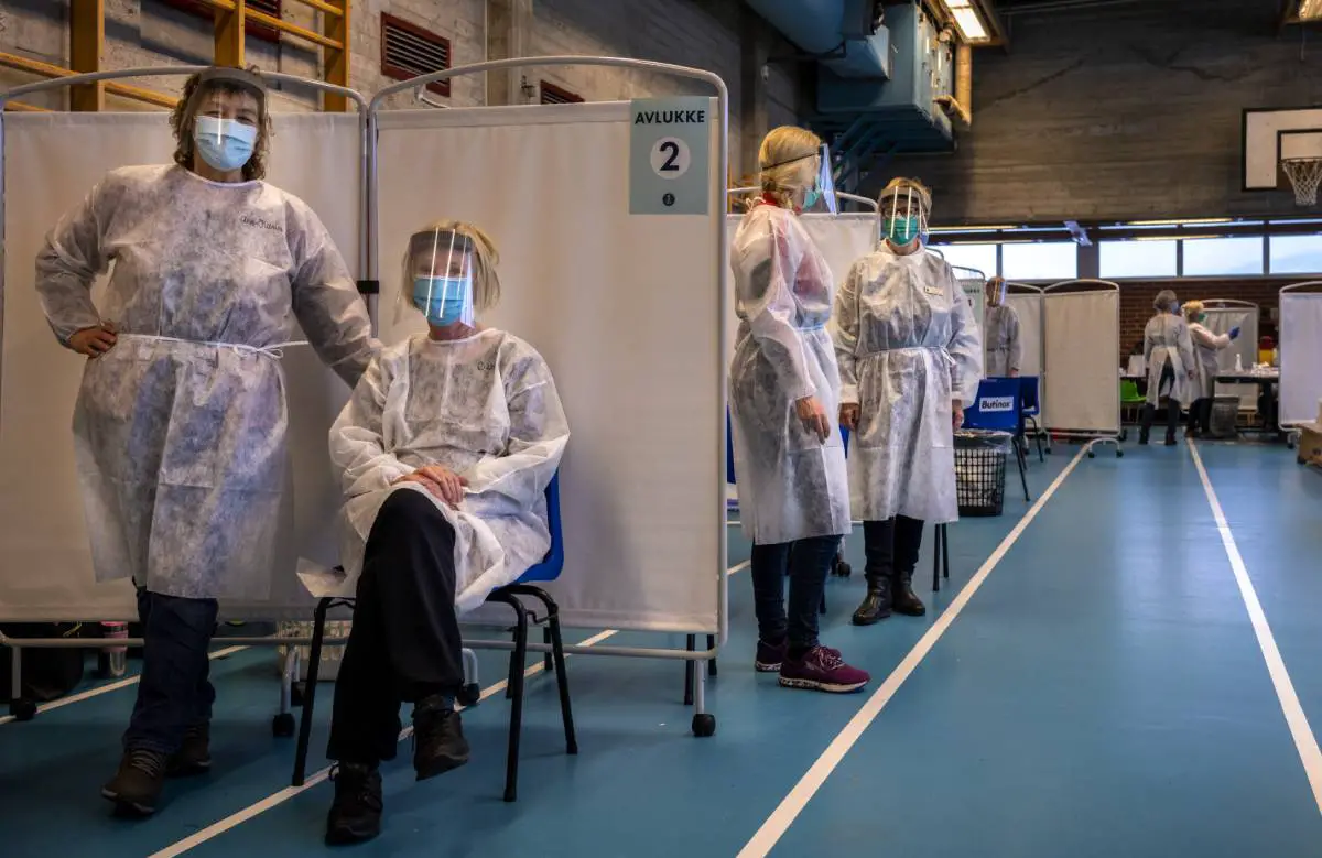 Bonne nouvelle : 50 % de la population adulte d'Oslo a reçu la première dose du vaccin corona - 3