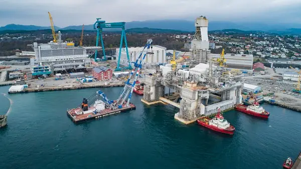 Kvaerner remporte un contrat pour les préparations offshore et le recyclage de la plateforme offshore Gyda 4 Kvaerner remporte un contrat pour les préparations offshore et le recyclage de la plateforme offshore Gyda - 3