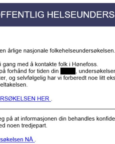 FHI émet un avertissement concernant les faux e-mails contenant des "enquêtes sur la santé" 5 FHI émet un avertissement concernant les faux e-mails contenant des "enquêtes sur la santé" - 4